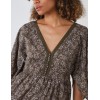 Crochet Bust Kimono Sleeve Dress