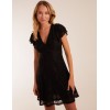 Double Frill Wrap Dress