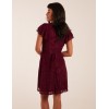 Double Frill Wrap Dress