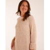 Knitted Ribbed Jumper Dress