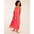 Drawstring Tier Maxi Dress