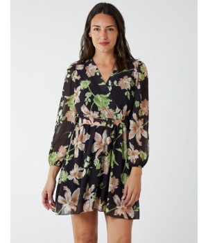 Floral Georgette Dress